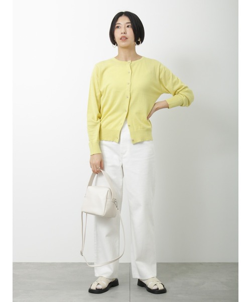 Lugnoncure(ルノンキュール)の「5ポケットデニムパンツ(デニムパンツ・レディース・ブラック/オフホワイト/ネイビー・MEDIUM/LARGE/SMALL)」の5枚目の写真