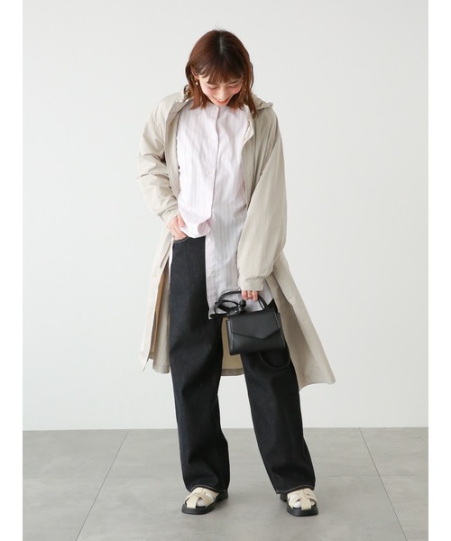 Lugnoncure(ルノンキュール)の「5ポケットデニムパンツ(デニムパンツ・レディース・ブラック/オフホワイト/ネイビー・MEDIUM/LARGE/SMALL)」の8枚目の写真