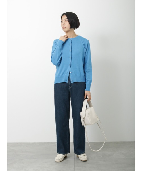 Lugnoncure(ルノンキュール)の「5ポケットデニムパンツ(デニムパンツ・レディース・ブラック/オフホワイト/ネイビー・MEDIUM/LARGE/SMALL)」の14枚目の写真