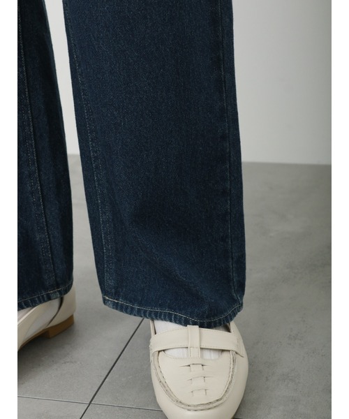 Lugnoncure(ルノンキュール)の「5ポケットデニムパンツ(デニムパンツ・レディース・ブラック/オフホワイト/ネイビー・MEDIUM/LARGE/SMALL)」の19枚目の写真