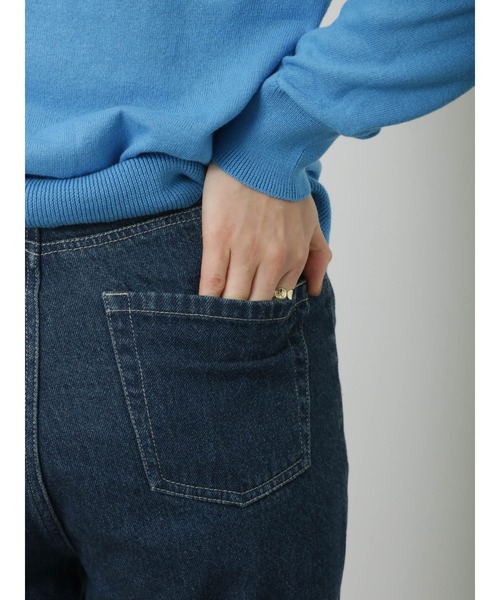 Lugnoncure(ルノンキュール)の「5ポケットデニムパンツ(デニムパンツ・レディース・ブラック/オフホワイト/ネイビー・MEDIUM/LARGE/SMALL)」の20枚目の写真