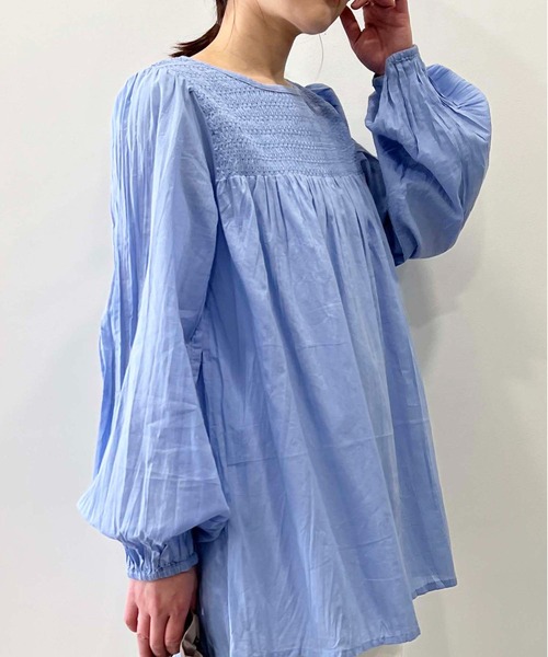 PICCIN（ピッチン）の「シャーリングブラウス（シャツ/ブラウス）」 - WEAR