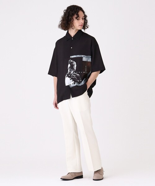 tk.TAKEO KIKUCHI(ティーケータケオキクチ)の「◆ネガポートレートシャツ(シャツ/ブラウス・メンズ・ライトグレー/ブラック/ブルー系2・01/02/03)」の22枚目の写真