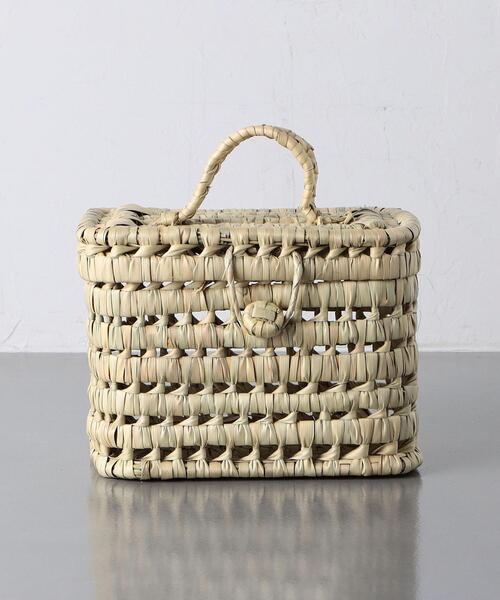 Fatima morocco(ファティマモロッコ)の「<Fatima Morocco>PICNIC BASKET S(かごバッグ・レディース・その他1・FREE)」の1枚目の写真