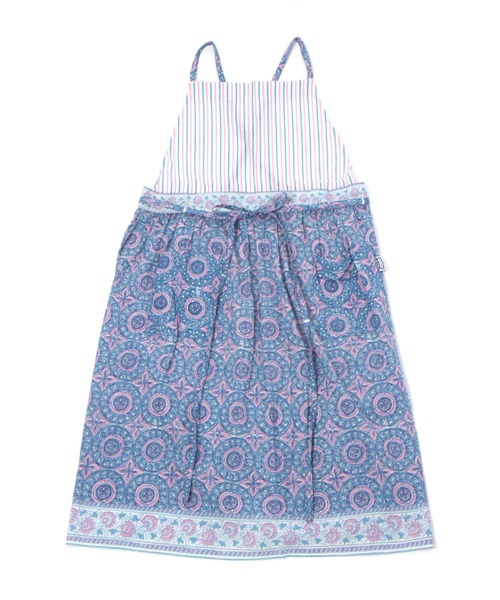 Fishs Eddy（フィッシュエディ）の「[Fishs Eddy(フィッシュエディ)]フローラルエプロン（エプロン・レディース・ベージュ/ブルー・FREE）」の22枚目の写真