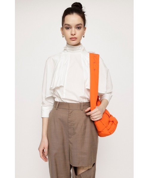 SLY（スライ）の「BACK RIBBON FRILL SLEEVE TOPS バックリボン