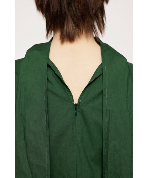 SLY（スライ）の「BACK RIBBON FRILL SLEEVE TOPS バックリボン フリルスリーブ トップス  ブラウス オケージョン（シャツ/ブラウス・レディース・オフホワイト/ブラック/ダークグリーン・FREE）」の21枚目の写真