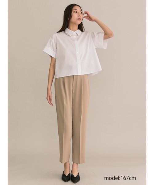 トーナル TONAL 半袖ブラウス レディース 38 TONAL 「TONAL」 半袖ブラウス 38 ブラック レディース