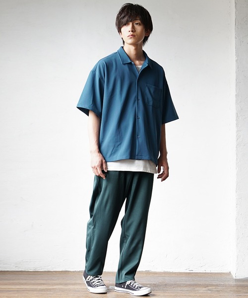 MinoriTY(マイノリティ)の「【MinoriTY】とろみイージーパンツ ワイドパンツ テーパードパンツ 秋服 (その他パンツ・メンズ・ライトグレー/ブラック/ブルーグリーン/ライトブラウン・S/M/L)」の12枚目の写真