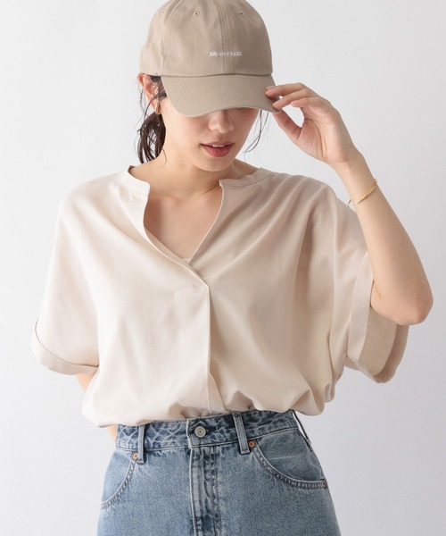 GLOBAL WORK（グローバルワーク）の「お手入れらくらくフレンチリネン