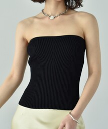 CODE A | knit bustier(チューブトップ)