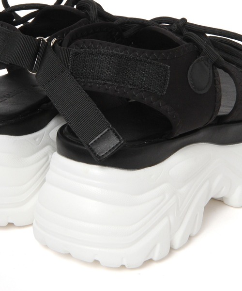 ALAND（エーランド）の「スニーカーサンダル 2198599（サンダル・レディース・ホワイト/ブラック・MEDIUM/LARGE/SMALL）」の10枚目の写真