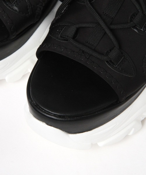 ALAND（エーランド）の「スニーカーサンダル 2198599（サンダル・レディース・ホワイト/ブラック・MEDIUM/LARGE/SMALL）」の13枚目の写真