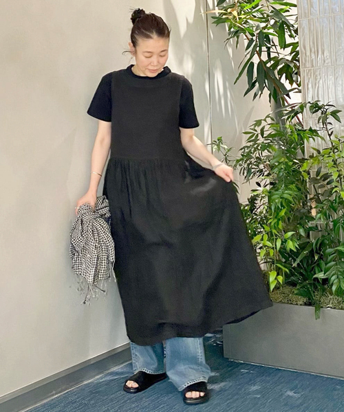 JOURNAL STANDARD LUXE Tシャツ 半袖 グレー セール】ソフトジャージー クルーネックT（Tシャツ/カットソー