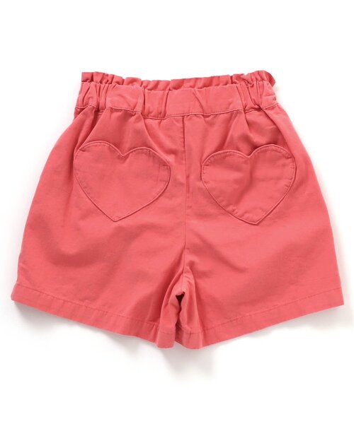 apres les cours（アプレレクール）の「ハートポケットショートパンツ（その他パンツ・キッズ・インディゴブルー/ストライプ/ピンク・80/90/100/110/120/130/140）」の13枚目の写真