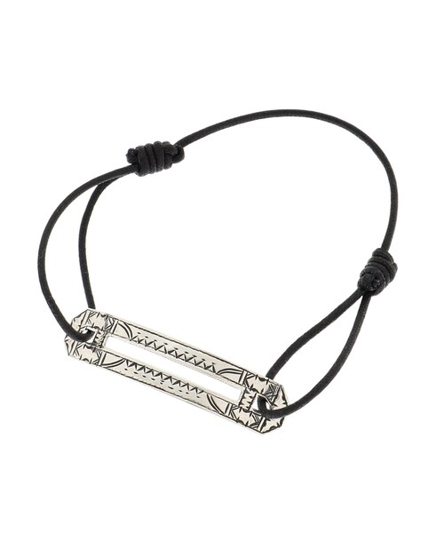 DRESSTERIOR（ドレステリア）の「◆ADAWAT'N TUAREG(アダワット トゥアレグ)コードブレスレット（ブレスレット・メンズ・ブラック系8・00）」の2枚目の写真