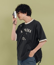 MUHET | フェルトリンガーTシャツ(Tシャツ/カットソー)