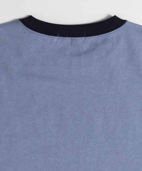 MUHET（ミュエータ）の「フェルトリンガーTシャツ（Tシャツ/カットソー・レディース・オフホワイト/ブラック/ブルー・X-LARGE/MEDIUM）」の11枚目の写真