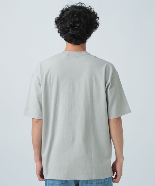 BAYFLOW（ベイフロー）の「ワンポイント刺繍Tシャツ（Tシャツ/カットソー・メンズ・グレー/オフホワイト/チャコール/オレンジ・LARGE/MEDIUM）」の9枚目の写真