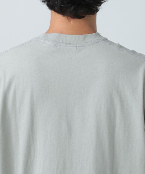 BAYFLOW（ベイフロー）の「ワンポイント刺繍Tシャツ（Tシャツ/カットソー・メンズ・グレー/オフホワイト/チャコール/オレンジ・LARGE/MEDIUM）」の12枚目の写真