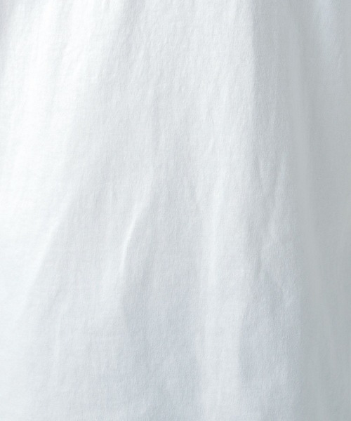 BAYFLOW（ベイフロー）の「ワンポイント刺繍Tシャツ（Tシャツ/カットソー・メンズ・グレー/オフホワイト/チャコール/オレンジ・LARGE/MEDIUM）」の16枚目の写真