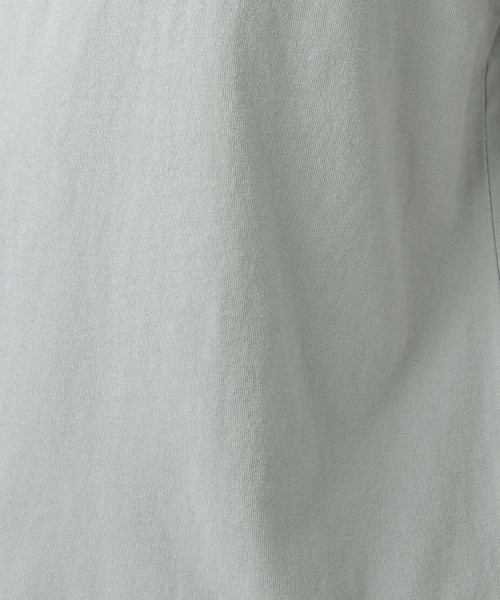 BAYFLOW（ベイフロー）の「ワンポイント刺繍Tシャツ（Tシャツ/カットソー・メンズ・グレー/オフホワイト/チャコール/オレンジ・LARGE/MEDIUM）」の18枚目の写真