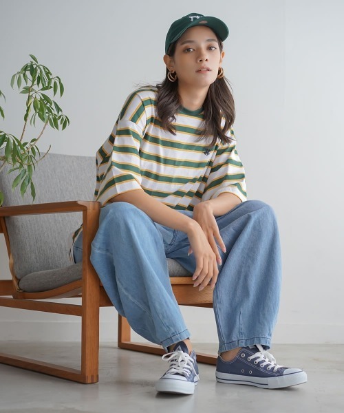 Auntie Rosa(アンティローザ)の「タックバルーンデニムパンツ(デニムパンツ・レディース・ブルー/ネイビー・MEDIUM/LARGE/SMALL)」の20枚目の写真