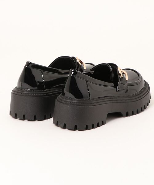 Burner(バーナー)の「【OKUOKU 0909】 厚底ローファー oku-shoes-697157422777-38(ローファー・レディース・ブラック系その他2/ブラック系その他・38/36)」の6枚目の写真