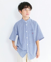 NAUTICA | 【NAUTICA/ノーティカ/ペア/お揃い】コードレーンストライプ半袖シャツ(シャツ/ブラウス)