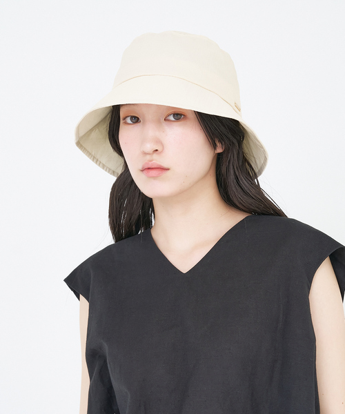 collex(コレックス)の「【WEB限定】DIGNITY シアーハット SheerMinor Hat(ハット・レディース・ブラック/アイボリー・フリー)」の1枚目の写真