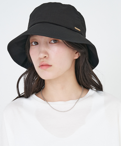 collex(コレックス)の「【WEB限定】DIGNITY シアーハット SheerMinor Hat(ハット・レディース・ブラック/アイボリー・フリー)」の2枚目の写真
