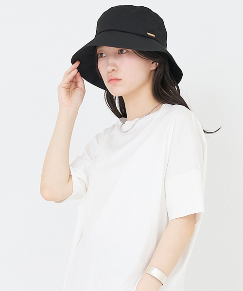 collex(コレックス)の「【WEB限定】DIGNITY シアーハット SheerMinor Hat(ハット・レディース・ブラック/アイボリー・フリー)」の3枚目の写真