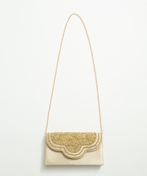 セール】【Cupid Heart】結婚式bag！ビーズクラッチbag