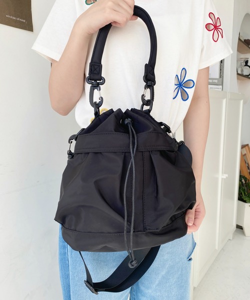 巾着着撃弾さま専用出品 セール】マルチポケット巾着ミリタリーバッグ(ショルダーバッグ