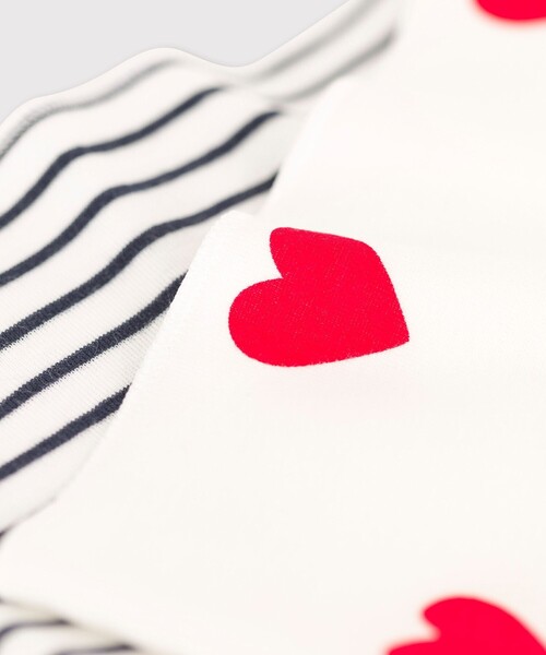 PETIT BATEAU（プチバトー）の「三角スタイ２枚組（スタイ/よだれかけ・キッズ・その他・ONE SIZE）」の4枚目の写真