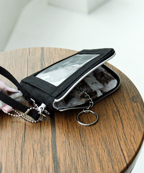 PAUL & JOE ACCESSOIRES(ポールアンドジョーアクセソワ)の「PAUL & JOE ACCESSOIRES (ポール&ジョーアクセソワ)パスコインケース ワッペン ヌネットジプシーマスコット PJA-W881(パスケース・レディース・ブラック・FREE)」の8枚目の写真