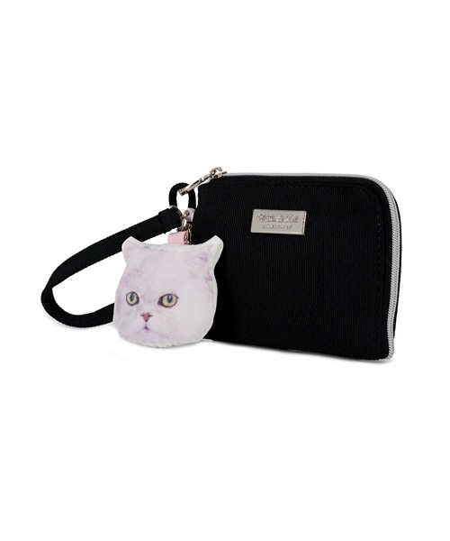 PAUL & JOE ACCESSOIRES(ポールアンドジョーアクセソワ)の「PAUL & JOE ACCESSOIRES (ポール&ジョーアクセソワ)パスコインケース ワッペン ヌネットジプシーマスコット PJA-W881(パスケース・レディース・ブラック・FREE)」の13枚目の写真