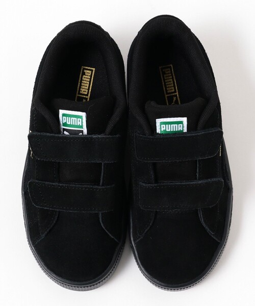 こども ビームス（コドモビームス）の「PUMA / キッズ スウェード クラシック XXI V PS （17～21cm）（スニーカー・キッズ・ブラック/ホワイト/ネイビー・21/20/19/18/17）」の11枚目の写真