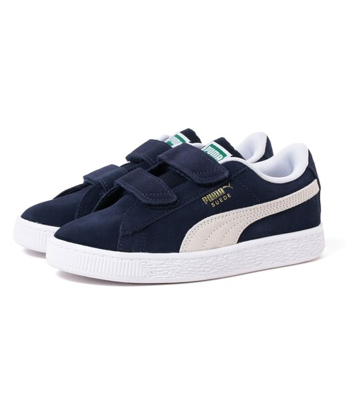 こども ビームス（コドモビームス）の「PUMA / キッズ スウェード クラシック XXI V PS （17～21cm）（スニーカー・キッズ・ブラック/ホワイト/ネイビー・21/20/19/18/17）」の14枚目の写真