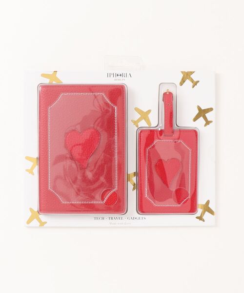 IPHORIA アイフォリア トラベルグッズ Travel kit Collection (Passport Holder-Luggage Tag)