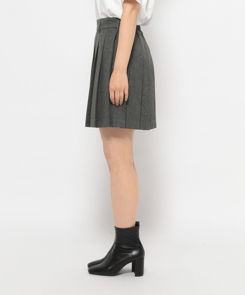 LOWRYS FARM（ローリーズファーム）の「ラナテックミニプリーツスカート　704175（スカート・レディース・ブラック/ダークブラウン/ベージュ・FREE）」の11枚目の写真