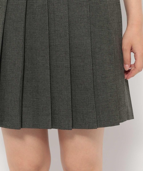 LOWRYS FARM（ローリーズファーム）の「ラナテックミニプリーツスカート　704175（スカート・レディース・ブラック/ダークブラウン/ベージュ・FREE）」の6枚目の写真