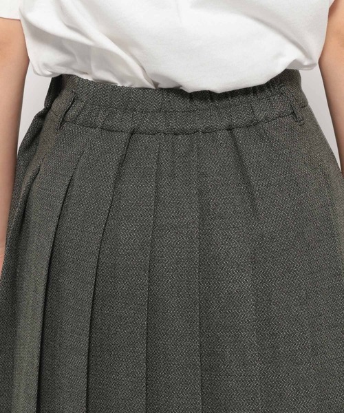 LOWRYS FARM（ローリーズファーム）の「ラナテックミニプリーツスカート　704175（スカート・レディース・ブラック/ダークブラウン/ベージュ・FREE）」の8枚目の写真