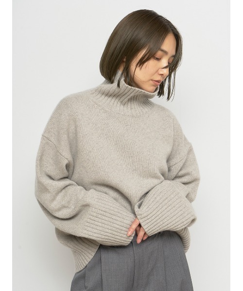 FRAY I.D - FRAYＩ.Dカシミヤプルオーバー FRAY I.D（フレイアイディー）の「リサイクルカシミヤニットプル