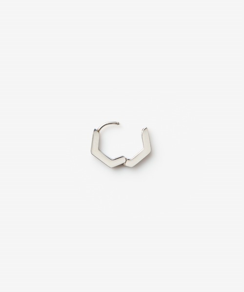 CENE(セネ)の「【CENE】セネ/ヘキサゴンフープピアス(ピアス(両耳用)・レディース・ゴールド/シルバー・FREE)」の18枚目の写真