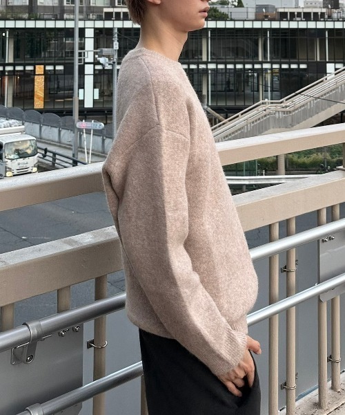 ストリートファッション Chikashitsu + チカシツプラス unisex 6color knit オーバーサイズ 長袖トップス 長袖ニット ニット セーター モヘアニット シャギーニット ビッグニット 韓国ファッション 韓国ストリート(ニット/セーター)|Chikashitsu +(チカシツプラス) ストリートファッション Chikashitsu + チカシツプラス unisex 6color knit オーバーサイズ 長袖トップス 長袖ニット ニット セーター モヘアニット シャギーニット ビッグニット 韓国ファッション 韓国ストリート(ニット/セーター)|Chikashitsu +(チカシツプラス)