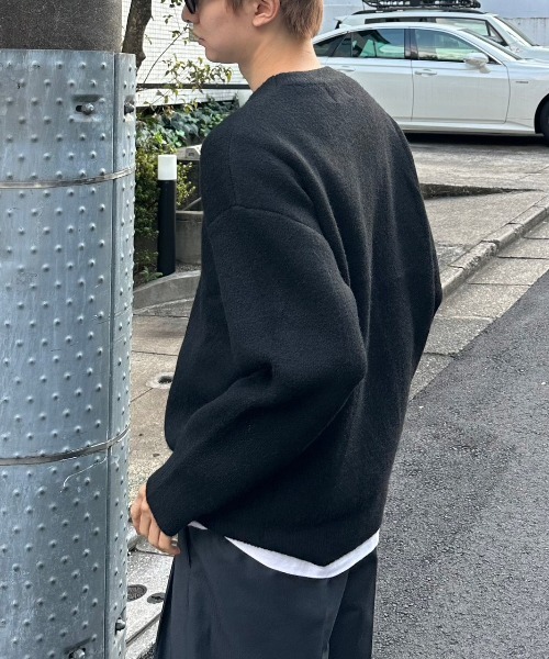 ストリートファッション Chikashitsu + チカシツプラス unisex 6color knit オーバーサイズ 長袖トップス 長袖ニット ニット セーター モヘアニット シャギーニット ビッグニット 韓国ファッション 韓国ストリート(ニット/セーター)|Chikashitsu +(チカシツプラス) ストリートファッション Chikashitsu + チカシツプラス unisex 6color knit オーバーサイズ 長袖トップス 長袖ニット ニット セーター モヘアニット シャギーニット ビッグニット 韓国ファッション 韓国ストリート(ニット/セーター)|Chikashitsu +(チカシツプラス)