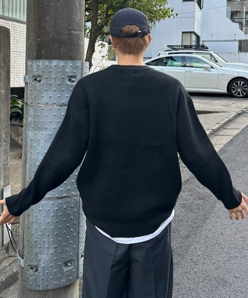 ストリートファッション Chikashitsu + チカシツプラス unisex 6color knit オーバーサイズ 長袖トップス 長袖ニット ニット セーター モヘアニット シャギーニット ビッグニット 韓国ファッション 韓国ストリート(ニット/セーター)|Chikashitsu +(チカシツプラス) ストリートファッション Chikashitsu + チカシツプラス unisex 6color knit オーバーサイズ 長袖トップス 長袖ニット ニット セーター モヘアニット シャギーニット ビッグニット 韓国ファッション 韓国ストリート(ニット/セーター)|Chikashitsu +(チカシツプラス)