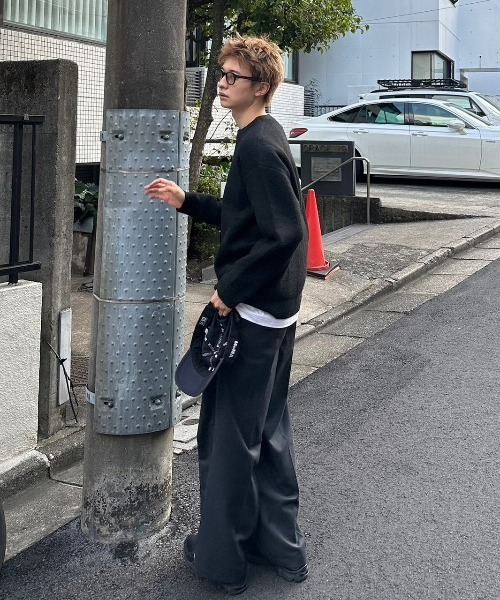 ストリートファッション Chikashitsu + チカシツプラス unisex 6color knit オーバーサイズ 長袖トップス 長袖ニット ニット セーター モヘアニット シャギーニット ビッグニット 韓国ファッション 韓国ストリート(ニット/セーター)|Chikashitsu +(チカシツプラス) ストリートファッション Chikashitsu + チカシツプラス unisex 6color knit オーバーサイズ 長袖トップス 長袖ニット ニット セーター モヘアニット シャギーニット ビッグニット 韓国ファッション 韓国ストリート(ニット/セーター)|Chikashitsu +(チカシツプラス)