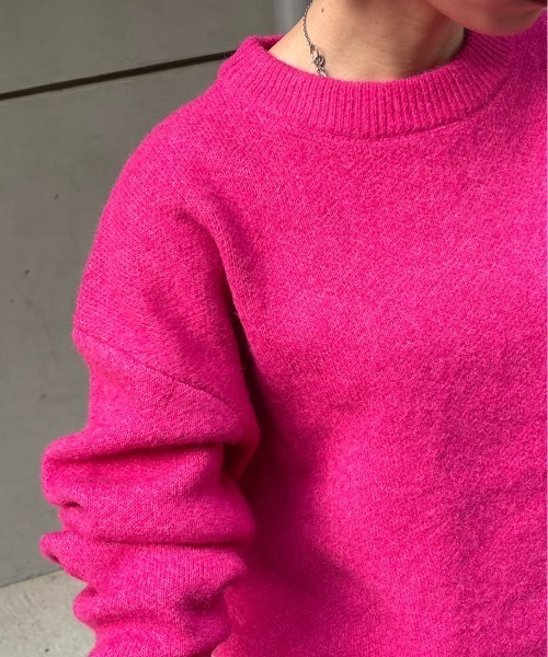 ストリートファッション Chikashitsu + チカシツプラス unisex 6color knit オーバーサイズ 長袖トップス 長袖ニット ニット セーター モヘアニット シャギーニット ビッグニット 韓国ファッション 韓国ストリート(ニット/セーター)|Chikashitsu +(チカシツプラス) ストリートファッション Chikashitsu + チカシツプラス unisex 6color knit オーバーサイズ 長袖トップス 長袖ニット ニット セーター モヘアニット シャギーニット ビッグニット 韓国ファッション 韓国ストリート(ニット/セーター)|Chikashitsu +(チカシツプラス)